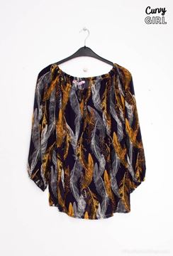 Picture of PLUS SIZE CHIFFON TOP